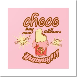 Choco Yummy Posters and Art